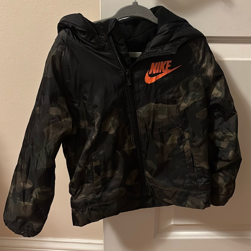 Nike fleece lined jacket toddler
